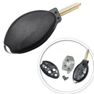 Ersatz Klappschlüssel geeignet für Citroen - 3 Tasten...