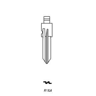 Ersatz Rohling Klappschlssel FI1LA geeignet fr Fiat 1 Stck