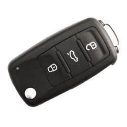 Ersatz Klappschlssel geeignet fr Volkswagen - 3 Tasten...