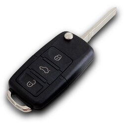 Ersatz Klappschlssel geeignet fr Volkswagen - 3 Tasten...
