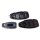 Ersatz Fernbedienung geeignet für Ford - 3 Tasten - 433 MHz HU101 4D63 Carbon, KEYLESS entry geeignet für Mondeo, C-Max, Focus, Kuga