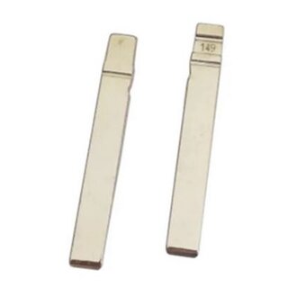 Ersatz Rohling Klappschlüssel HU162, lang, 4mm geeignet...