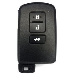 Ersatz Funkgehäuse geeignet für Toyota - 3 Tasten Smart Key
