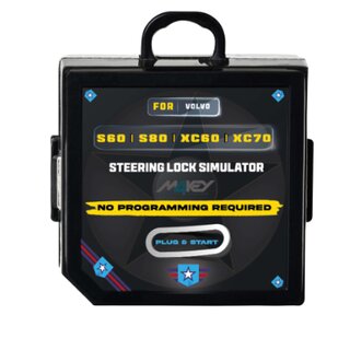 M4Key geeignet für Volvo | S60 | S80 | XC60 | XC70 | Steering Lock Emulator Simulator