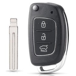 Ersatz Klappschlüssel geeignet für Hyundai - 3 Tasten...